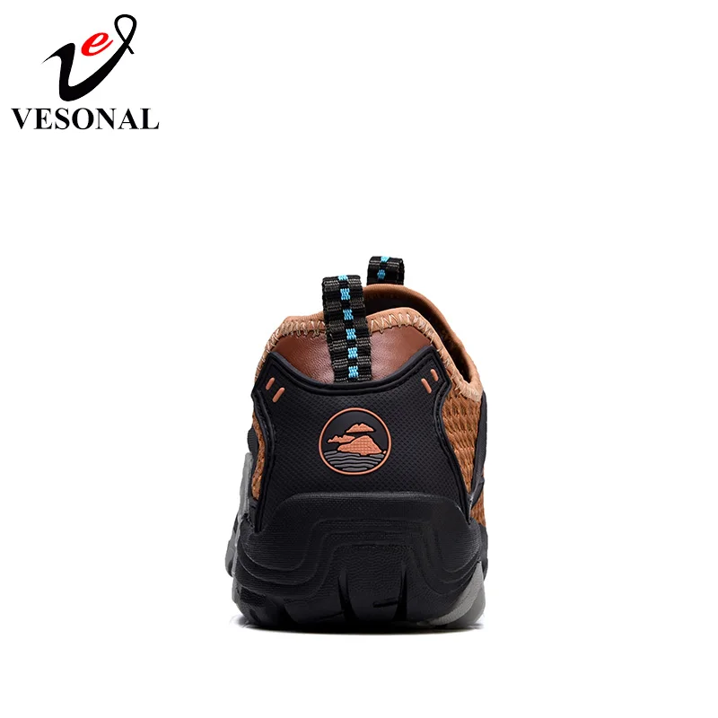 VESONAL Spring Summer Male Sneakers Mesh Shoes For Men Walking Breathable Soft Quality Casual Comfortable Designer Footwear 2018 | Обувь