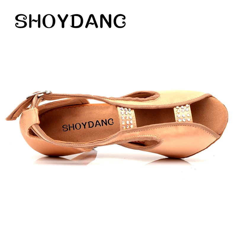 SHOYDANC/танцевальные кроссовки женская обувь chaussure de danse salon для латинских танцев