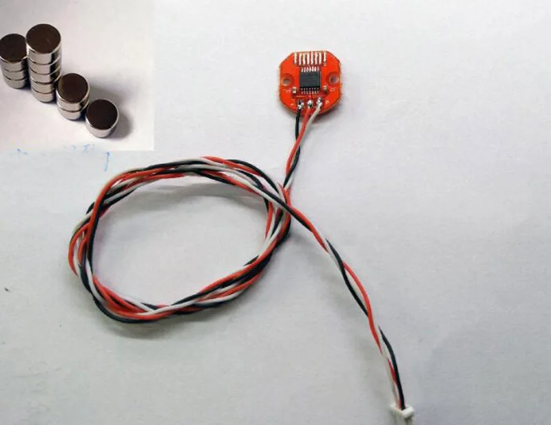 Магнитный кодовый диск AS5048A интерфейс PWM/SPI 14 бит бесщеточный держатель двигателя