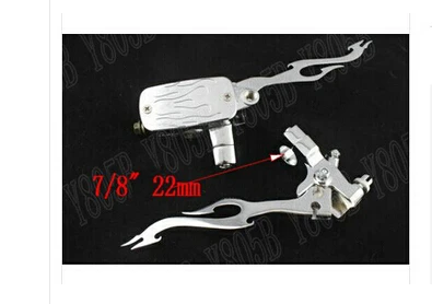 Рычаги сцепления для Yamaha VStar 7/8 400 650 1100 1300 Xv 250 535 750 Road Star дюйма 22 мм|Рычаги веревки и