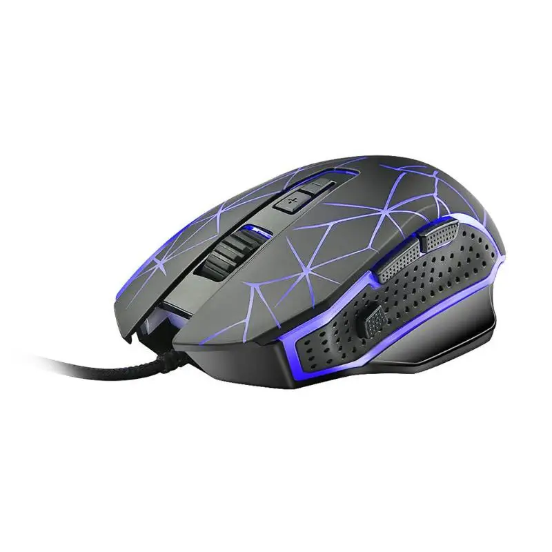 G816 игровая мышь Usb Проводная оптическая 3200 точек/дюйм Регулируемая 9 кнопок мыши с