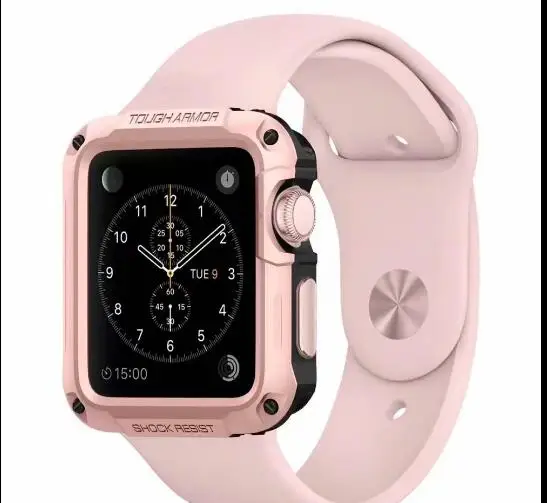 Горячая распродажа! Броня 2 в 1 по для Apple Watch случае 38 мм 42 чехол iWatch серии 3 |
