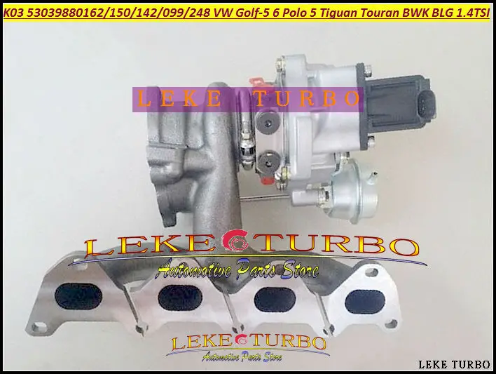 K03 53039880248 53039880162 53039880150 53039880142 53039880099 турбо для VW Golf 5 6 Polo Tiguan Touran 1.4L TSI BWK BLG CAVB|turbo turbo