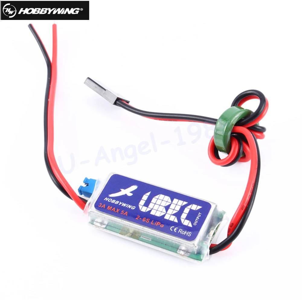 HOBBYWING 5V / 6V RC UBEC 3A Max 5A низкий РЧ шум BEC полное покрытие переключение антипомех