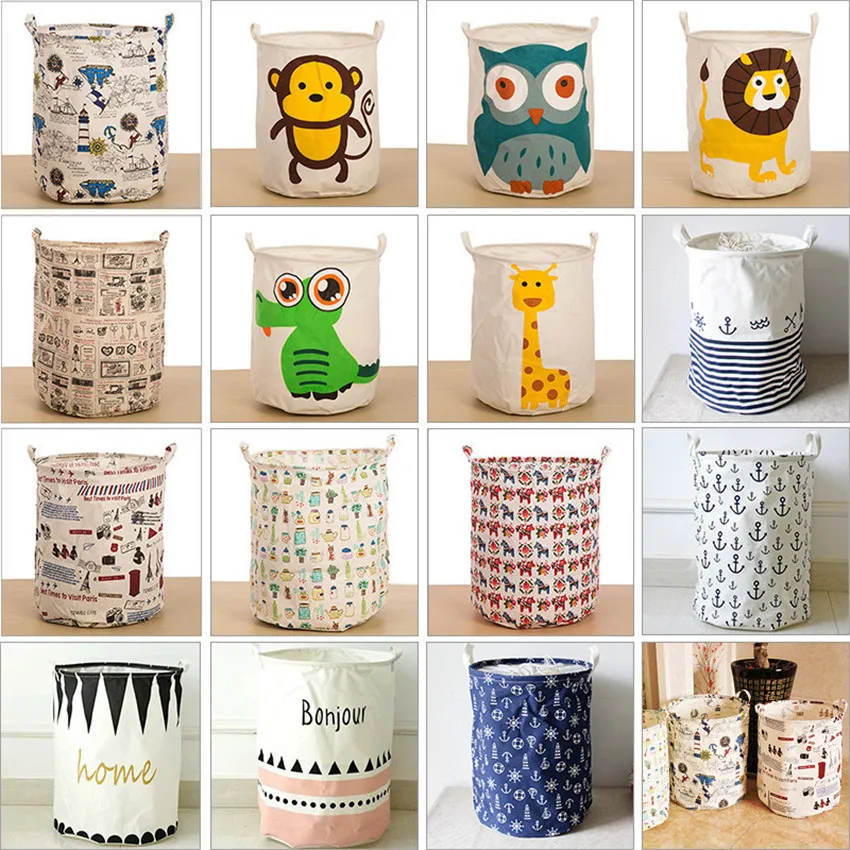 Большая складная корзина для грязной одежды 40*50 см|laundry basket|dirty clothesstorage laundry |