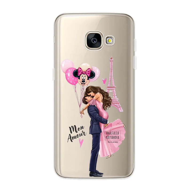 WM05677 Ciciber супер мама девочка мальчик чехол для телефона для samsung Galaxy A8 A9 A6S Plus PRO A5 A3 A7 Мягкий силиконовый чехол Funda - Цвет: WM05677