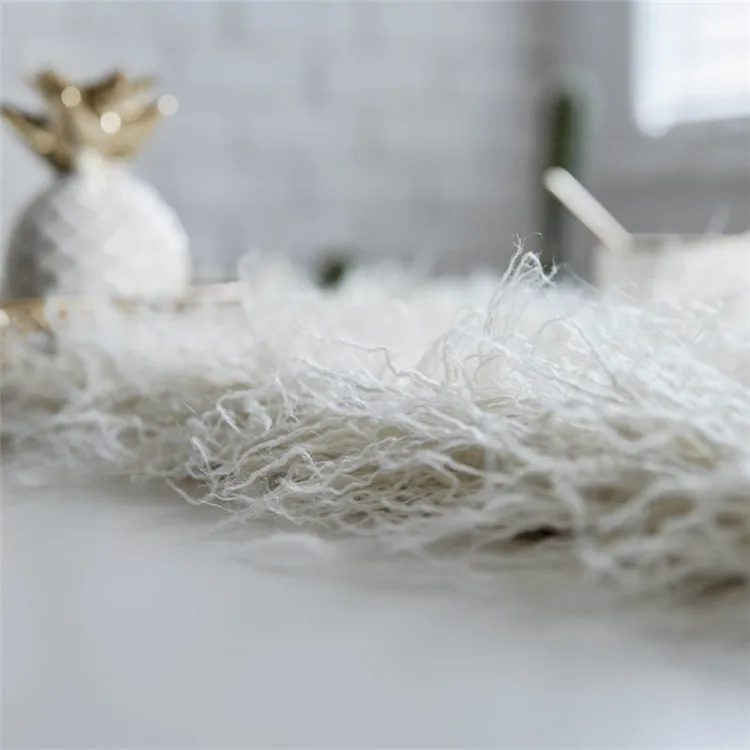 Длинный меховой стол бегун Decoracion Mesa Hogar хлопок лен Chemin De table tafeller для вечерние Keukenloper