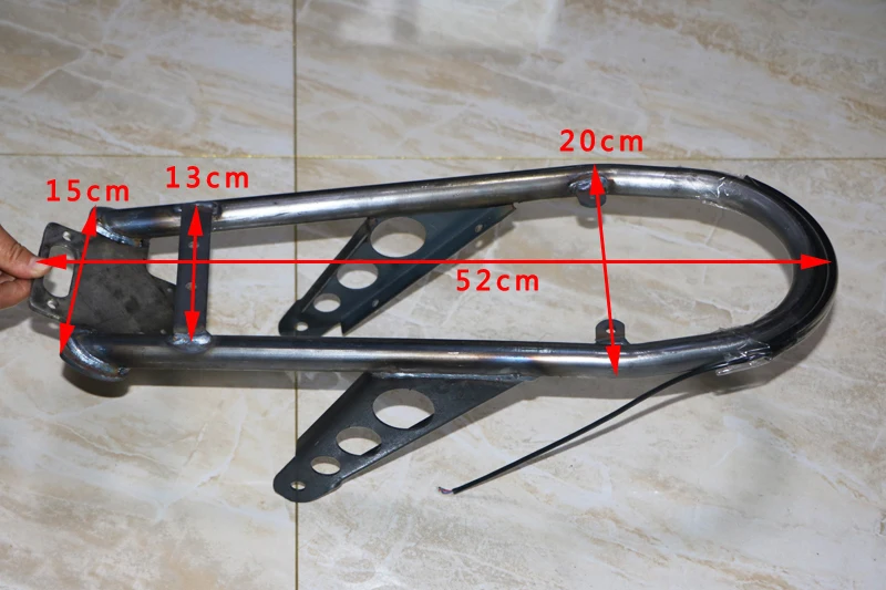 Модифицированный Железный подрамник для сиденья кафе 3.0For YAMAHA XV 750 SE и 920