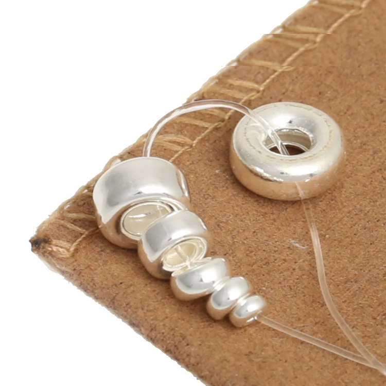Тайские серебряные разделительные бусины 925 пробы DIY ювелирные разделители