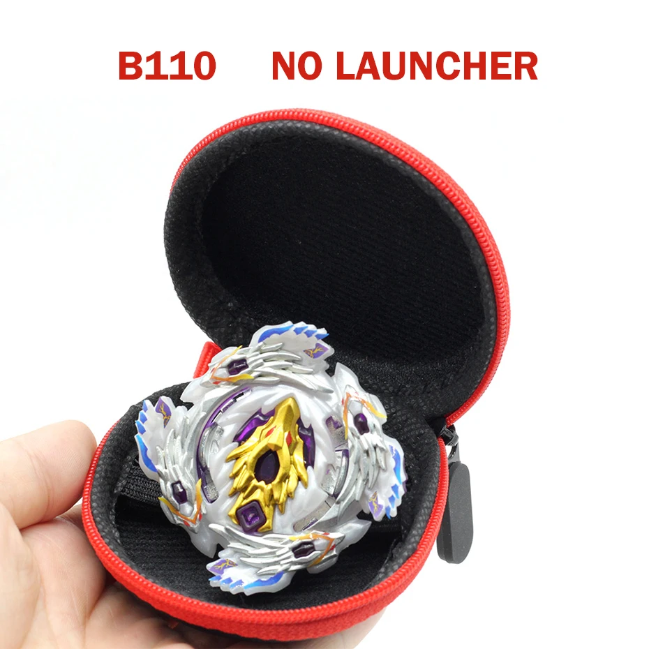 B-110 No launcher Takara Tomy все модели Bey Bay Burst Toy Arena без пускового устройства и коробки лезвие Металл Fusion Бог вращающиеся верхние лезвия с сумкой игрушки - Цвет: B-110 No launcher