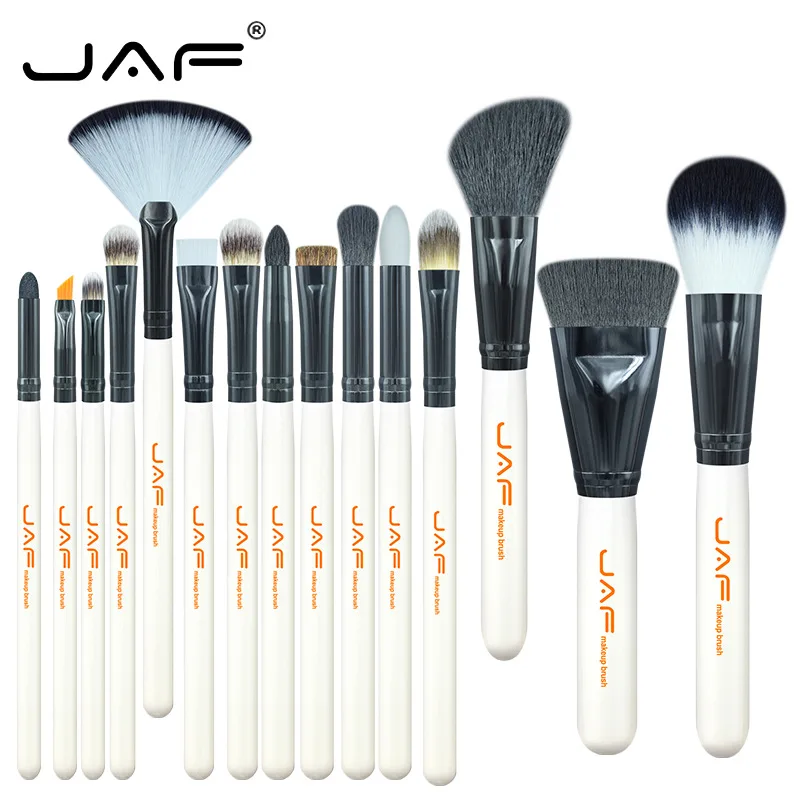 Бренд JAF 15 шт . Профессиональные кисти для макияжа в виде животных набор высокое