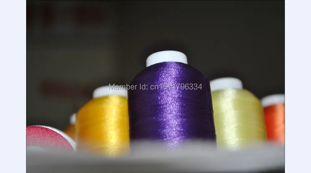 Новинка Simthread 120D/2 63 brother colors 500m/конусная полиэфирная Вышивальная нить & 75D/2 1000 м