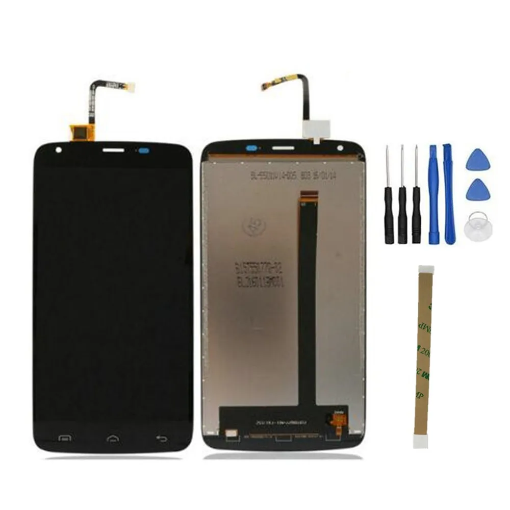 ЖК дисплей для Doogee T6 1280*720 5 2 дюйма в сборе дигитайзер сенсорного экрана ремонтная