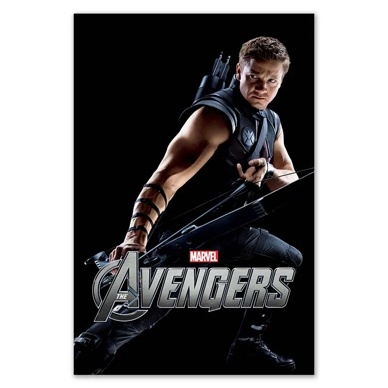 Marvel Moive Мстители Endgame Шелковые Плакаты супергерой персонаж Postre и печать настенные художественные декоративные картины для спальни - Цвет: 02