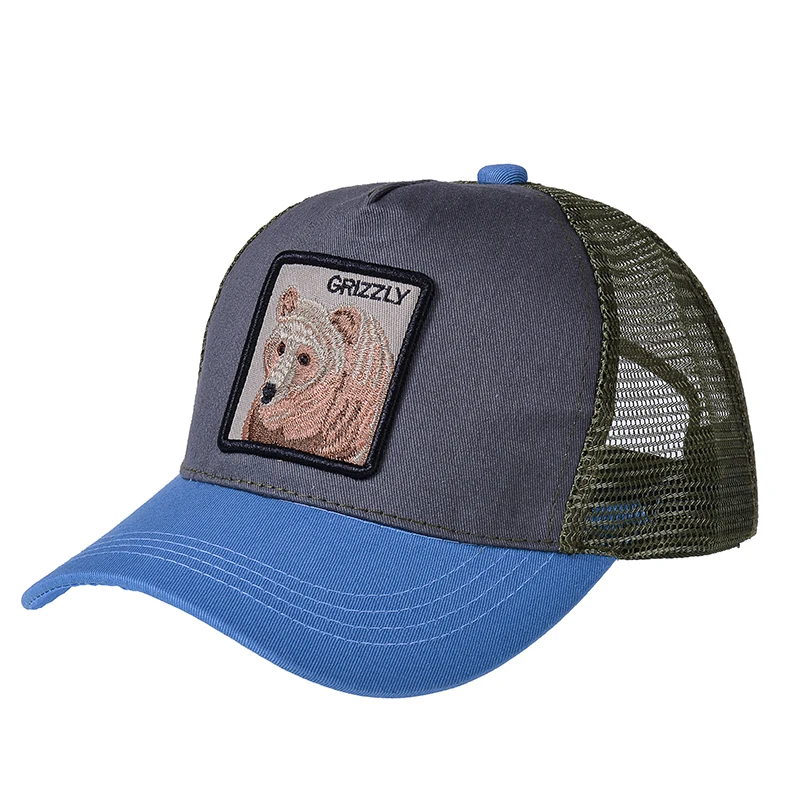 Новинка 2019 бейсболки для мужчин и женщин модные с вышивкой животных на ферме