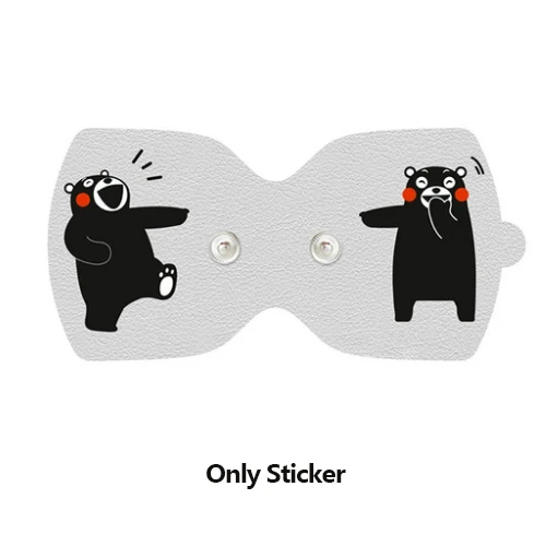 Sticker 2 Xiaomi Mijia LF Leravan бренд электрический стимулятор для всего тела Расслабляющий массажер для мышечной терапии, волшебные сенсорные массажеры Smart - Цвет: Sticker 2