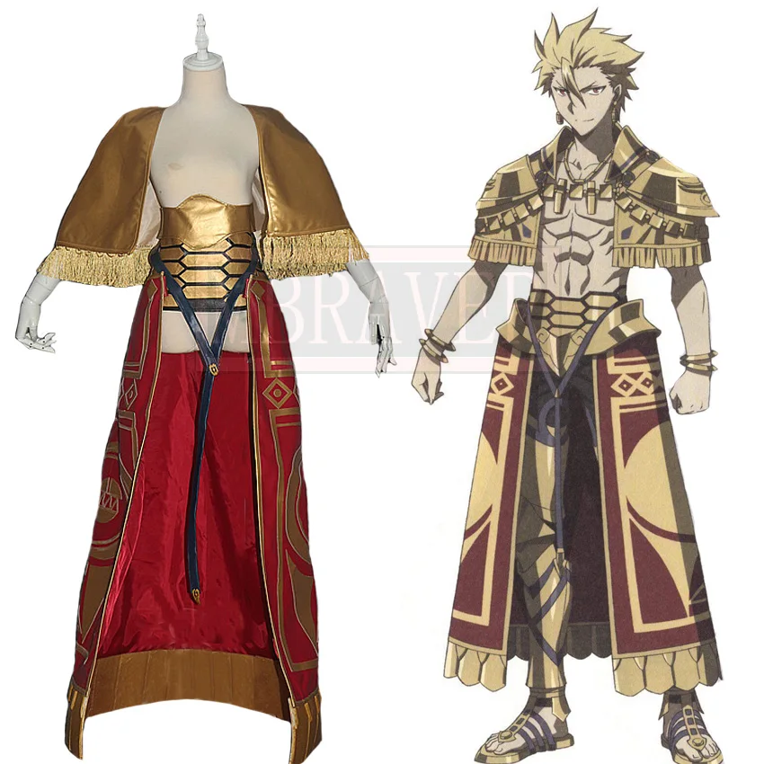 Fate/Grand Order FGO Fate/stay night Gilgamesh косплей костюмы Хэллоуин Униформа костюм на заказ Бесплатная доставка|Игровые