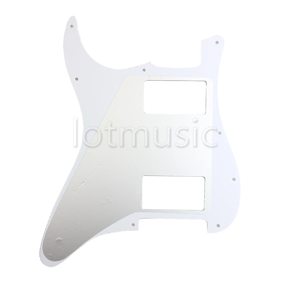 Электрическая Гитара Pickguard HH пластина для царапин FD запасные части 3Ply 2 Humbucker Pearl