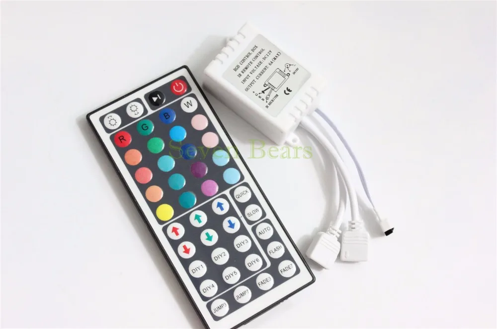 Новый 44 Ключ 2Ax3 двойной выход ИК пульт дистанционного управления RGB 5050