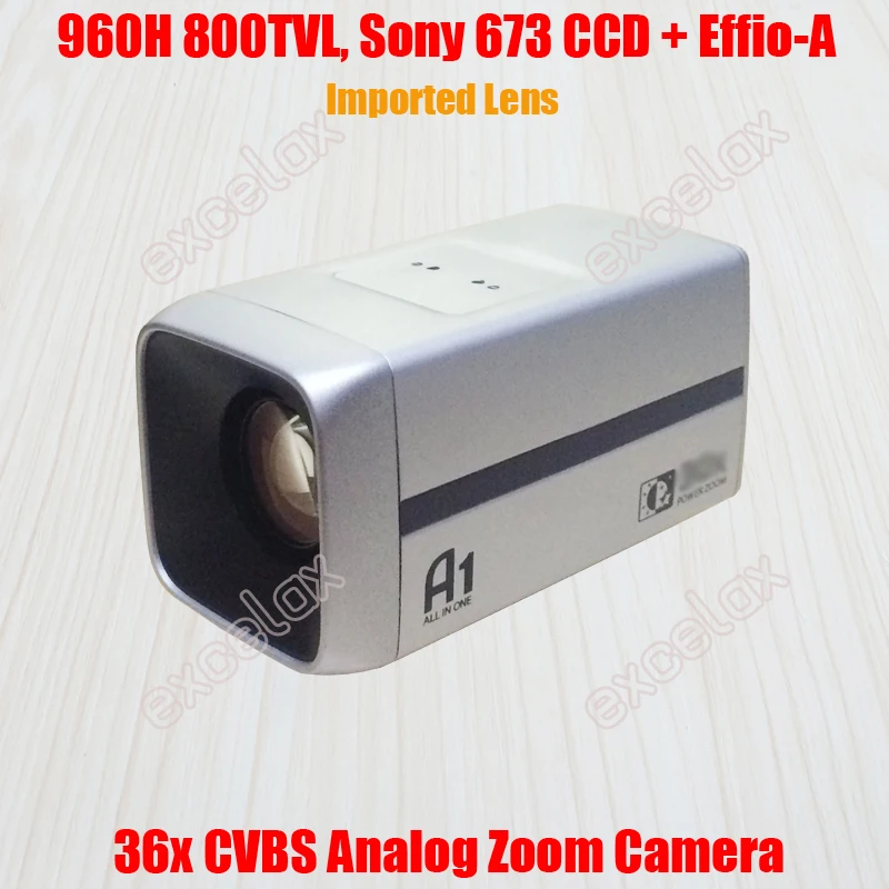 960H D1 800TVL аналоговая 36x оптическая 1/3 &quotSony 673 672 CCD Effio A 4151 импортный объектив CCTV зум