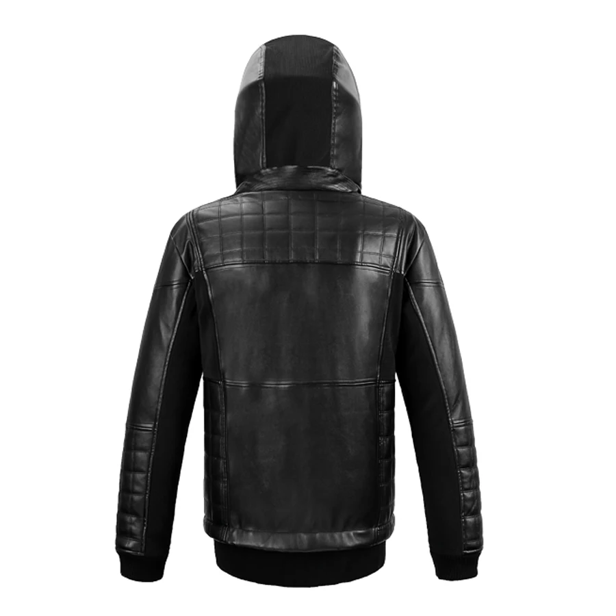 VIISHOW толстые теплые Повседневное зимняя куртка Для мужчин мотоциклетная с