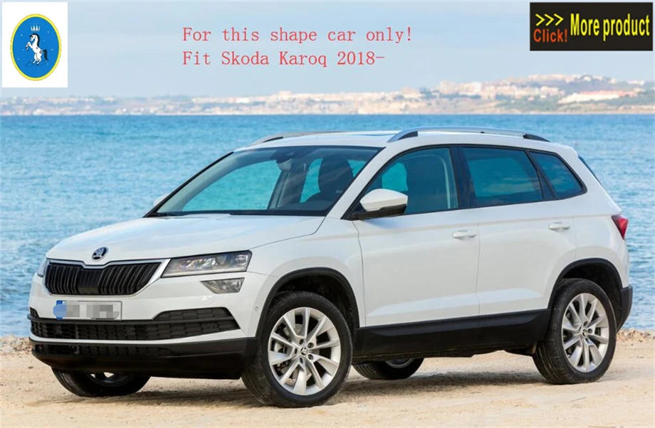 Автоаксессуары Yimaautotrims фара для передних фар защита век бровей Накладка Skoda Karoq 2018