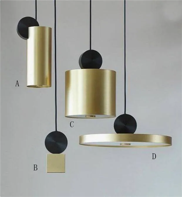 

modern led industrial lighting e27 pendant light kitchen island moroccan decor luxury designer dining room vintage bulb lamp