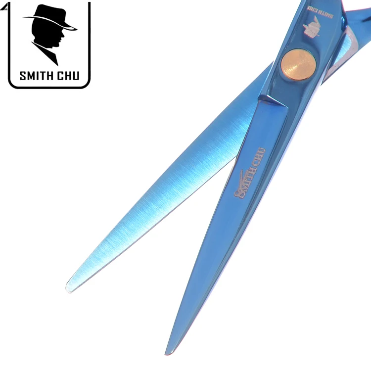 5," Smith Chu Профессиональные Парикмахерские ножницы для волос Япония 440c прореживающие Ножницы Парикмахерская Tesoura поставщики LZS0058