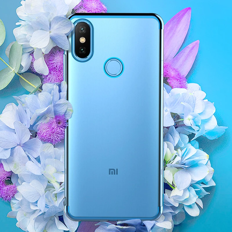 Ударопрочный Прозрачный чехол для телефона Xiaomi Mi A1 A2 Lite Mix2S 8SE мягкий легкий из ТПУ