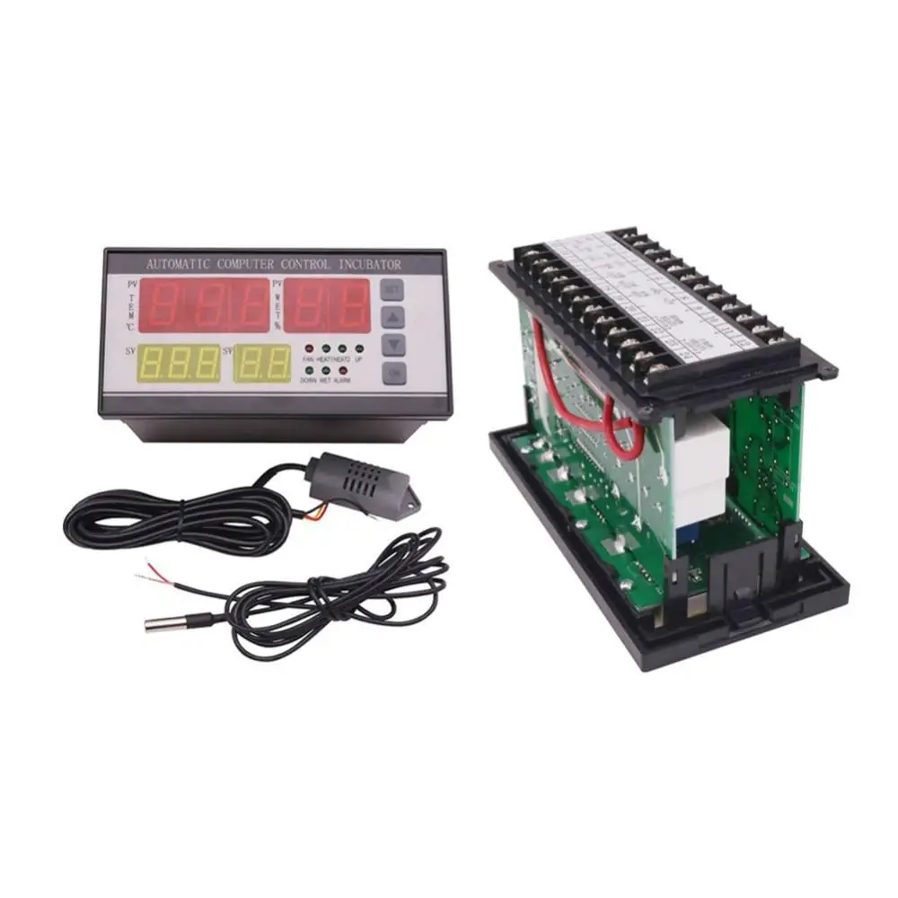220V XM18 Controller 1 шт. AC220V XM-18 инкубатор Автоматизация контроль Лер цыпленок инкубационный контроль температуры контроль влажности - Цвет: 220V XM18 Controller