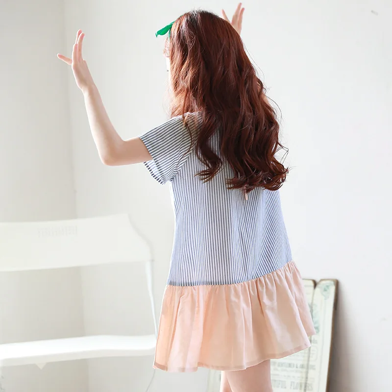 Детская одежда новые летние детские платья в Корейском стиле для девочек