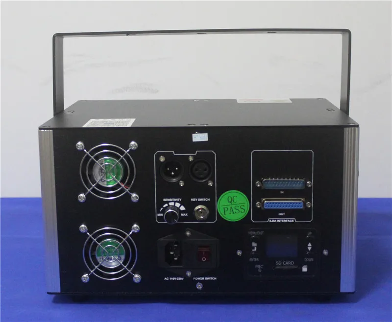 Sd карта DMX512 светодиодный лазерный свет проектор 7 видов цветов звук
