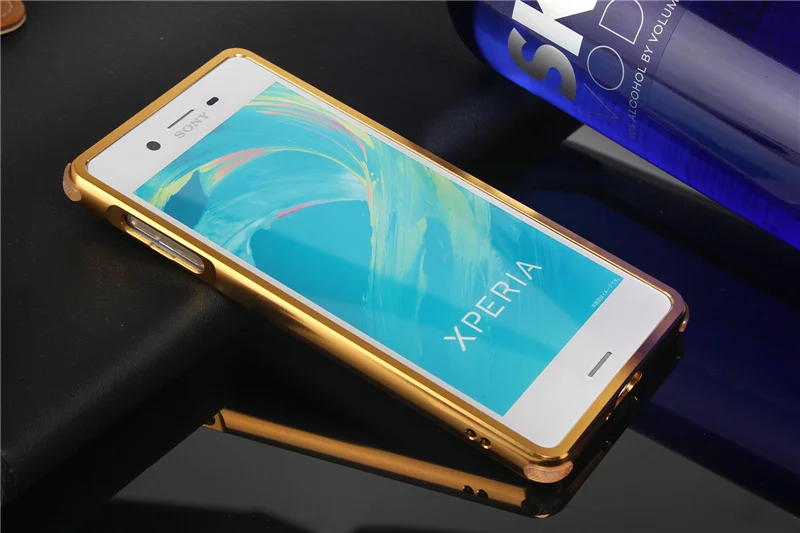 Для sony Xperia X Performance матовый зеркальный чехол-накладка для sony XA F3113 покрытие алюминиевая металлическая рамка для Xperia X F5122