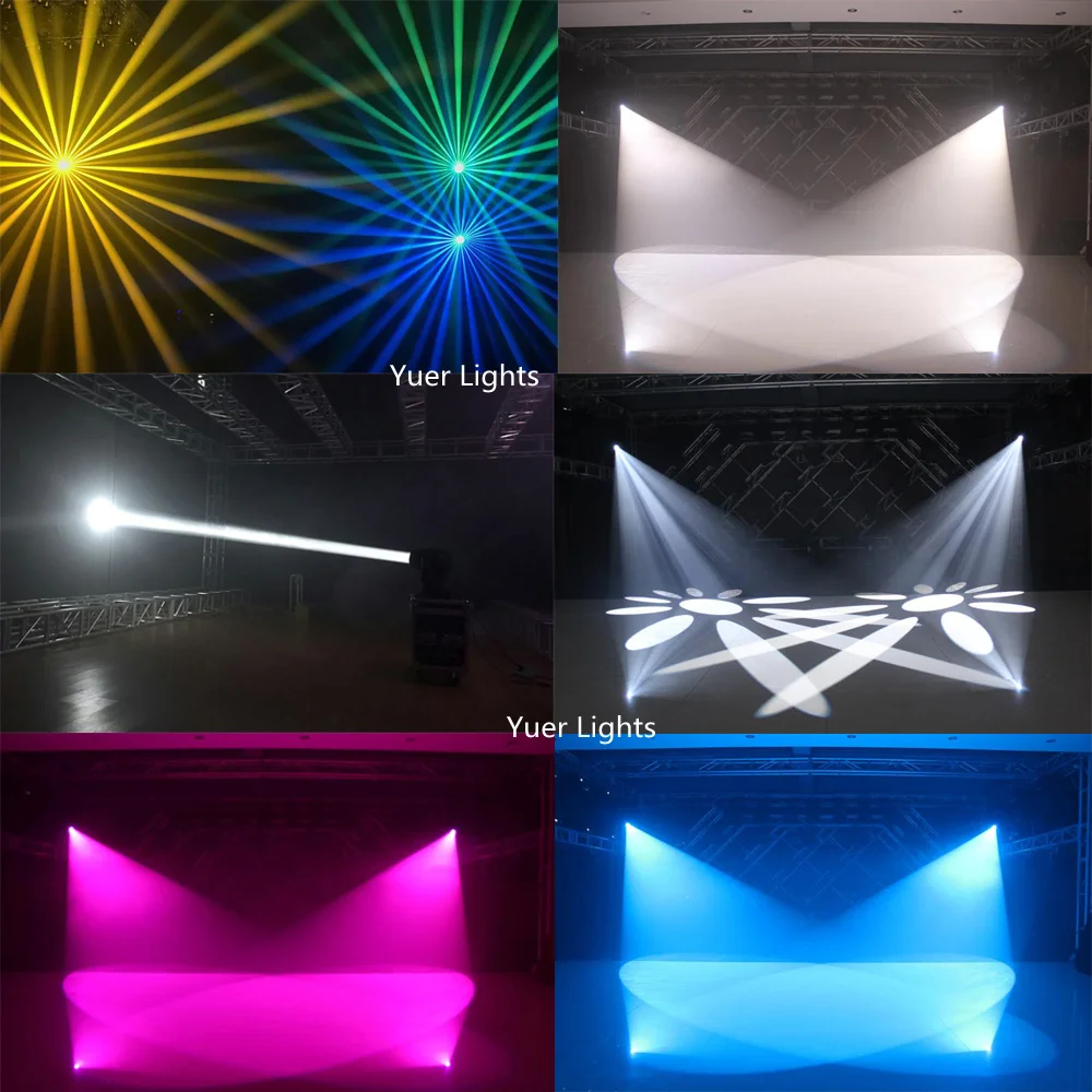 

17R 350W Moving Head Light Wash Beam Spot 3IN1 Copy Clay Paky DMX512 18 Channels with Color&Gobo wheel DJ Disco Stage Light