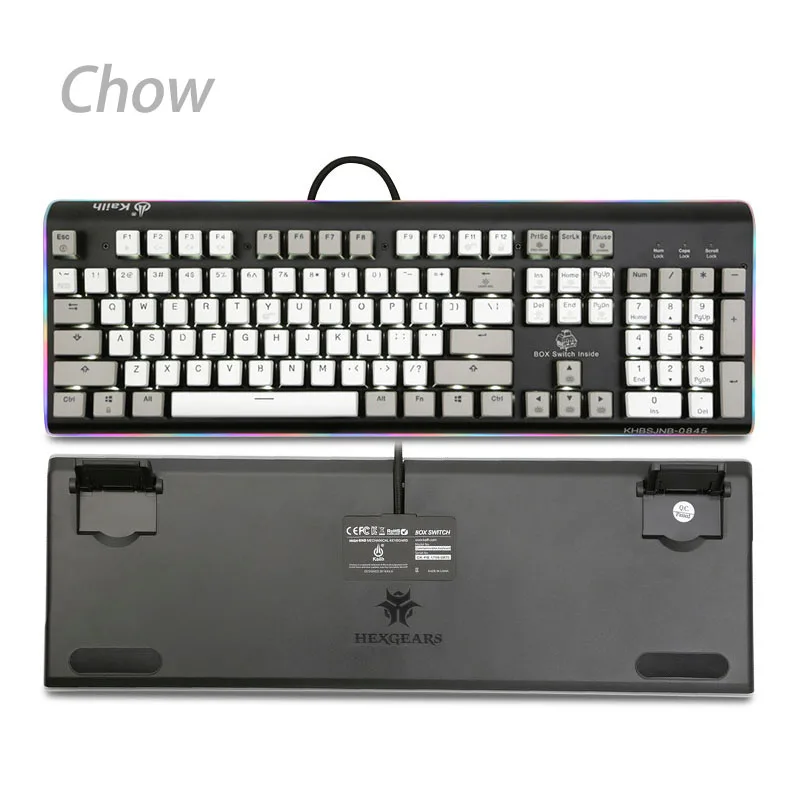 104 клавишная механическая клавиатура для планшетного компьютера PBT Keycaps Gamer Klavye USB