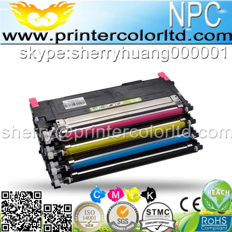 Цветной тонер для samsung 406 CLT K406S C406S M406S Y406S CLP 360/365/365 Вт/366 Вт/CLX 3305/3305 Вт/3306FN лазерный