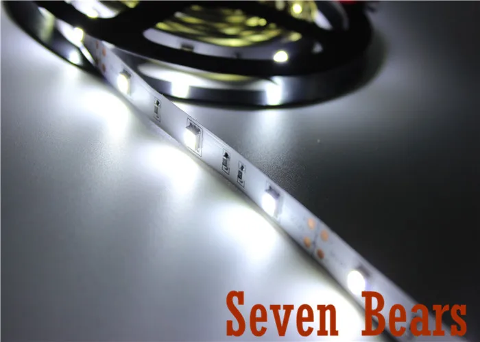Лента светодиодная 12 в пост. Тока 5 м 5050 светодиодов IP20 м/рулон|led rgb white|5050 5mled strip lamp