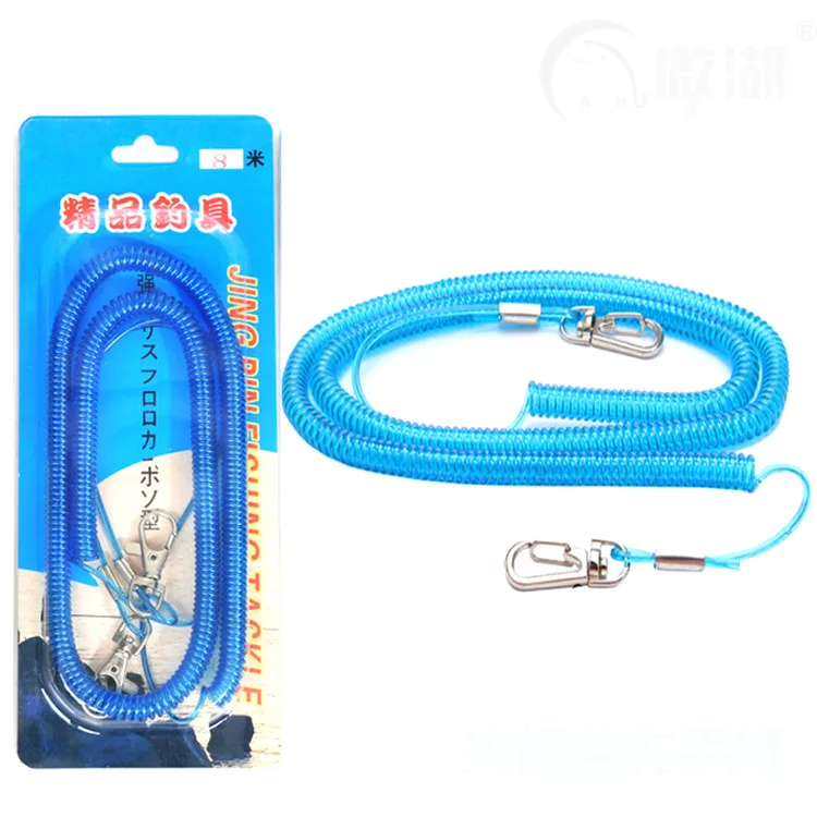 

Hot spring steel wire rod recommended high-grade rope drop rope fishing Prevent fish from escaping