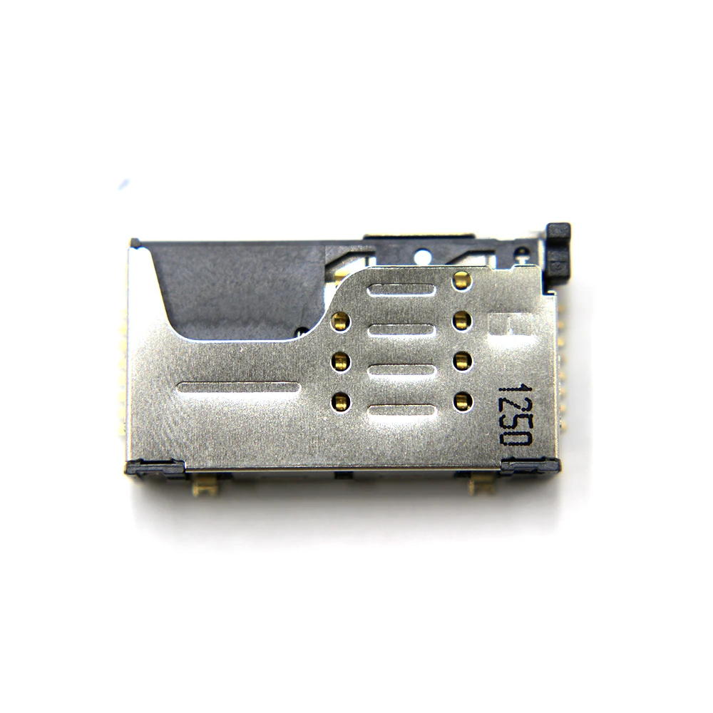 Разъем micro connector для Sony Xperia ST21 держатель считывателя sim-карт слот-гнездо разъем