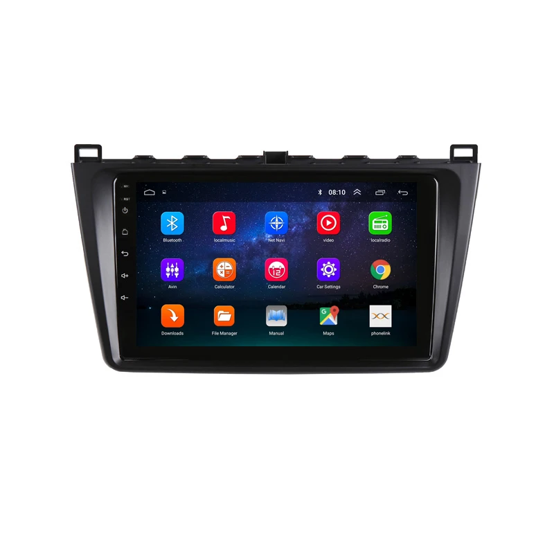 9 &quot2.5D IPS Android 8 1 автомобильный DVD мультимедийный плеер GPS для Mazda 6 Ruiyi Ultra 2009 2011 2015
