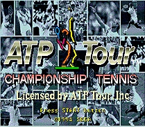 ATP Tour Чемпионат тенниса 16 бит MD карточная игра для Sega MegaDrive Genesis игровой консоли |