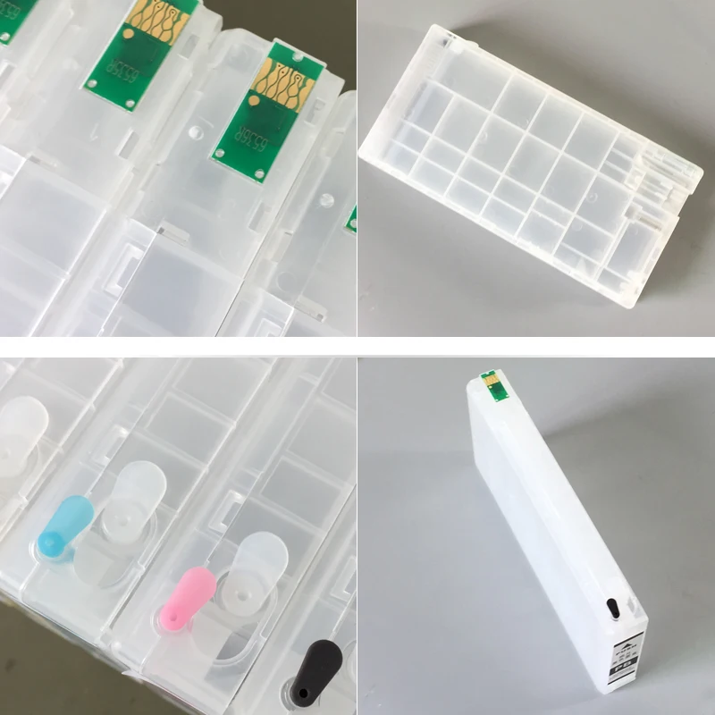 T6551-T6559 T655A T655B пустой пополняемый картридж с чипом сброса для Epson Stylus Pro 4910 принтер