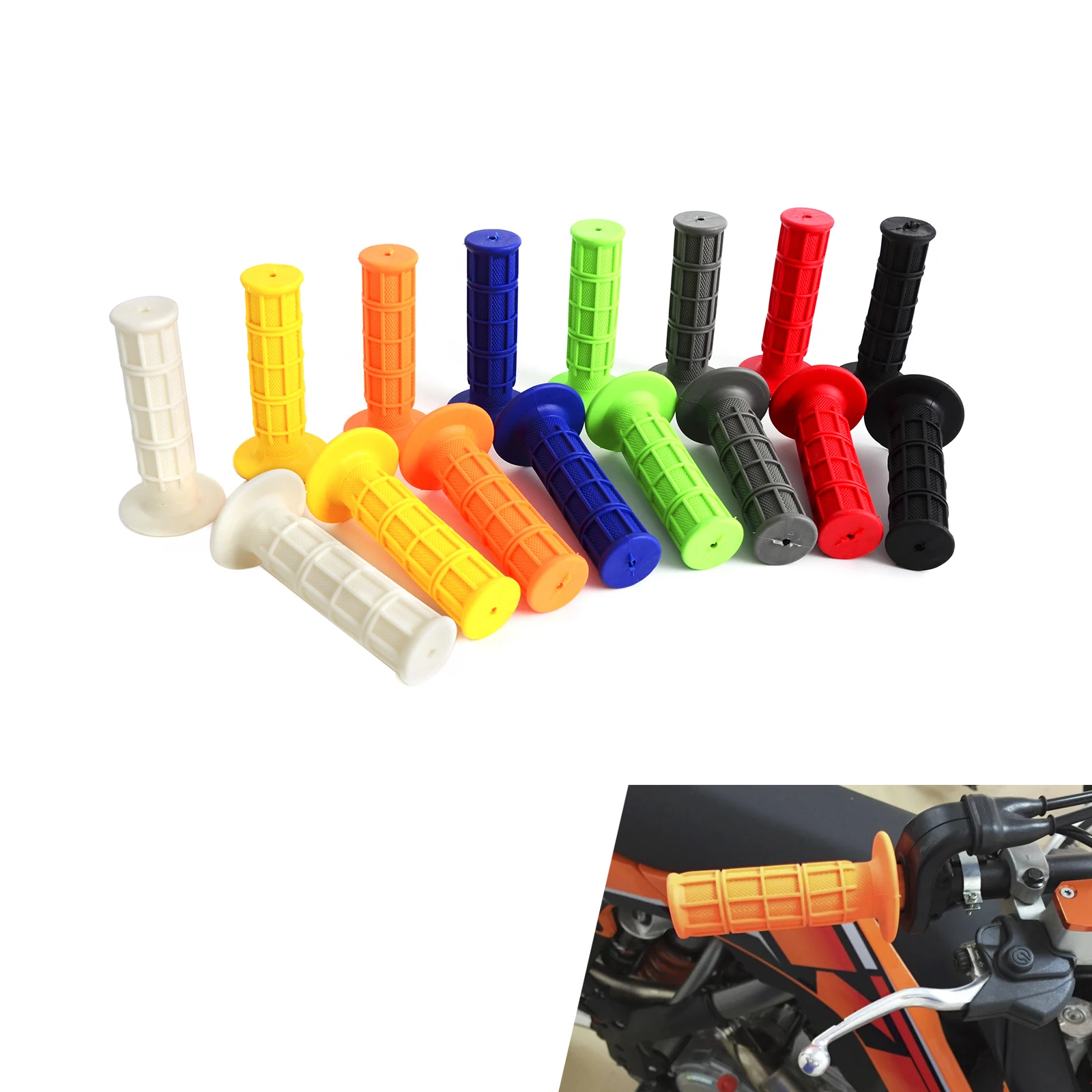 

Dirt Bike 7/8" 1" Bar Handle Grips for KTM Honda Yamaha EXC EXCF XC XCF XCW SX SXF CR CRF XR YZ WR TTR KX KLX RMZ TC TE FC FE