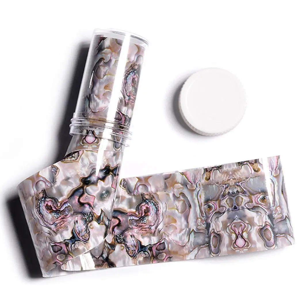 Стикер для дизайна ногтей термопереводной рисунок Необычные 7 г раковины как