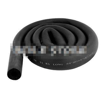 160/180/190cm Length 6/10/13/16/19/20/25/32/43/48/60mm x 7/9/13mm Foam Pipe Hose Thermal Insulation Black for Air Conditioner