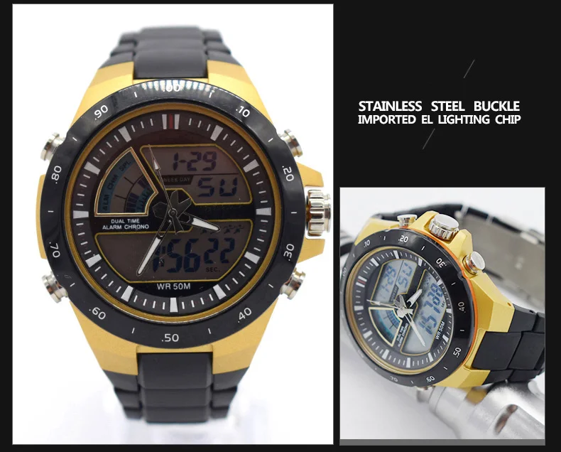 XFCS waterproof watches for men original man automatic watchs esportivo mens digitales watch military clock running cheap saat |