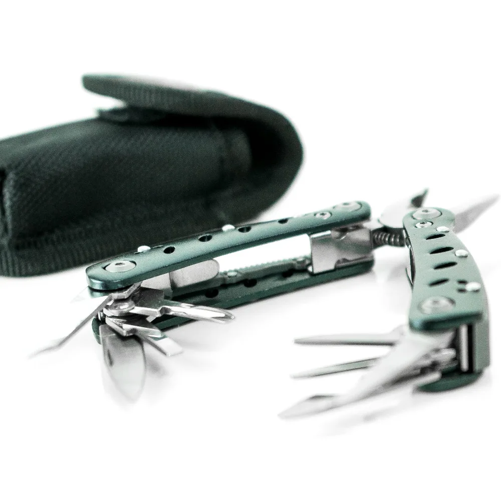 Карманный инструмент Ganzo EDC для кемпинга с нейлоновым чехлом 2019s(G101 S) светло Синие