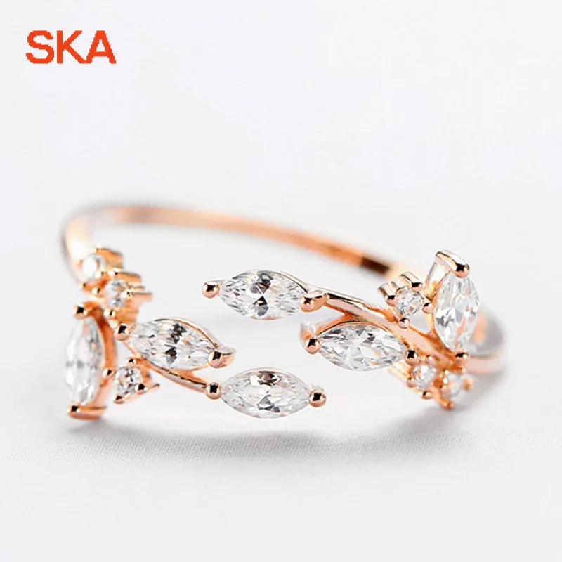 SK Anillos модное женское кольцо Anel бижутерия регулируемое розовое
