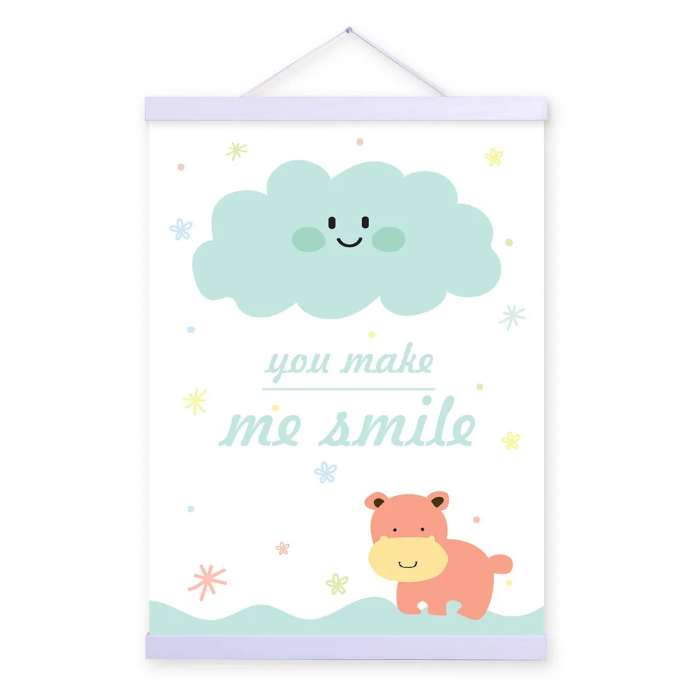 Милый чехол с животным узором плакаты принтом в скандинавском стиле декор для