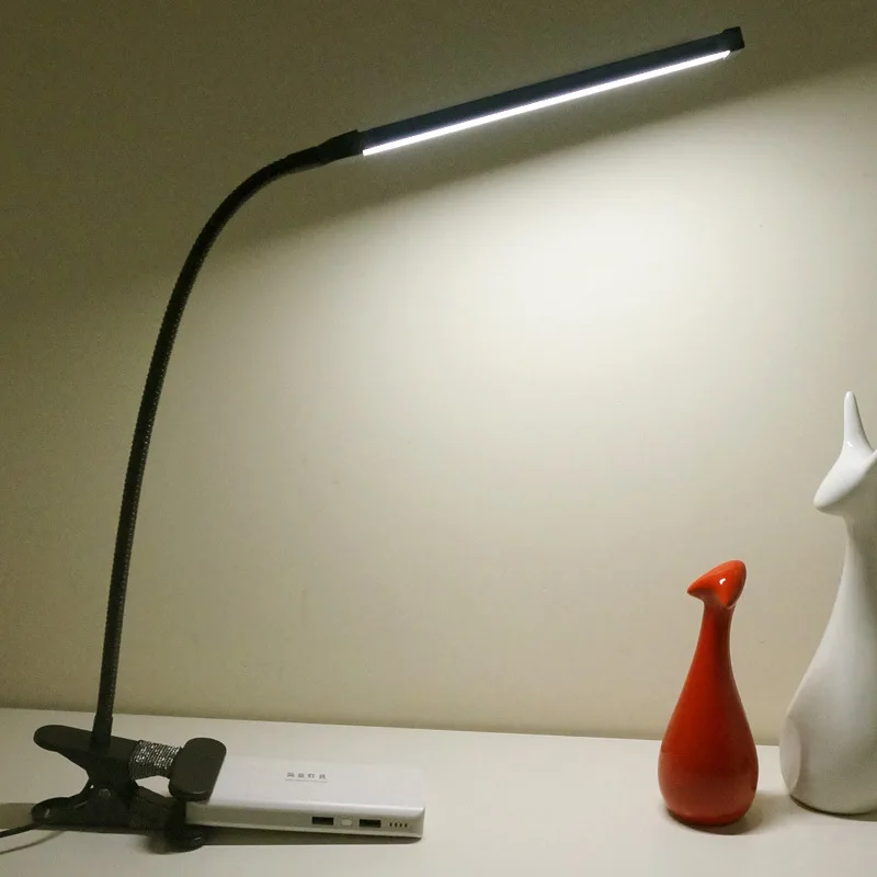 5V современные USB настольные лампы с зажимом из алюминия luminaria de mesa ночные